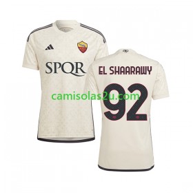 Camisolas de futebol AS Roma El Shaarawy 92 Equipamento Alternativa 2023/24 Manga Curta